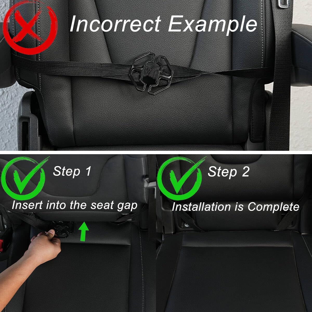 Back Seat Car Organizer 1 Pack,Backseat Organizer with Tray,Multifunctional Car Seat Back Storage Box with Foldable Tablet Holder (Black, Plain Weave)